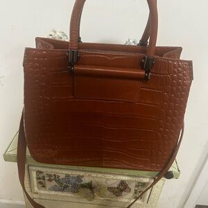 Brown handbag